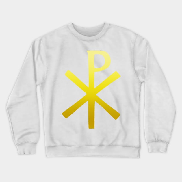 Roman Empire Chi Rho Symbol T-shirt Crewneck Sweatshirt by AgemaApparel